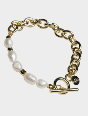 Flora Bracelet - Gold Plated/Freshwater Pearl