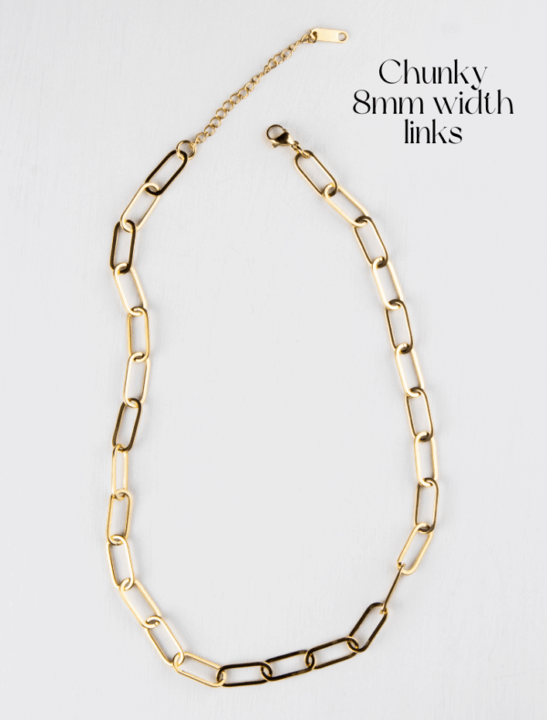 Create Your Own Waterproof Charm Necklace - 18k Gold Plated Stainless Steel - Image 8