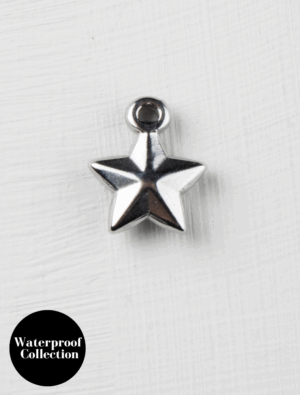 Small Star Charm - 70 - Silver/Stainless Steel