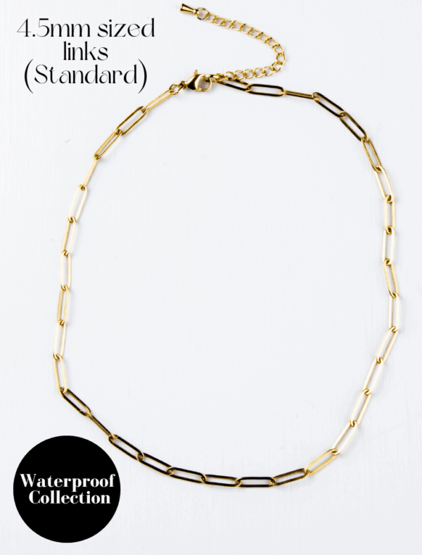 Create Your Own Waterproof Charm Necklace - 18k Gold Plated Stainless Steel - Image 7