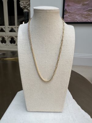 Sample Sale number two-Waterproof Paperclip and tennis necklace