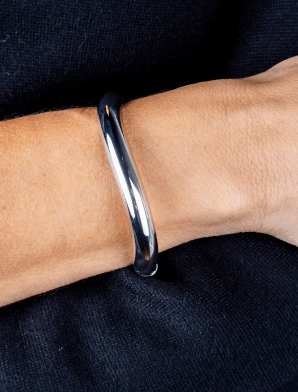 Dalia Bangle - Silver Plated - Image 2
