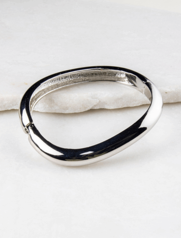 Dalia Bangle - Silver Plated - Image 5
