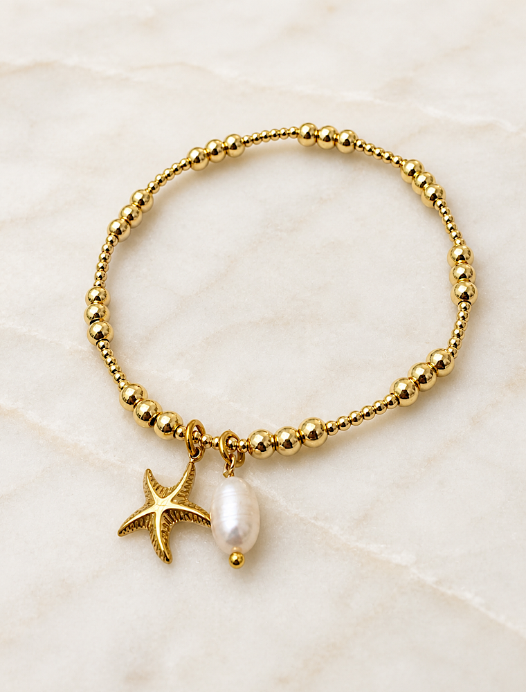 Stack and Save 10%. Sybil and Valerie set of two bracelets-14k gold plated. - Image 3